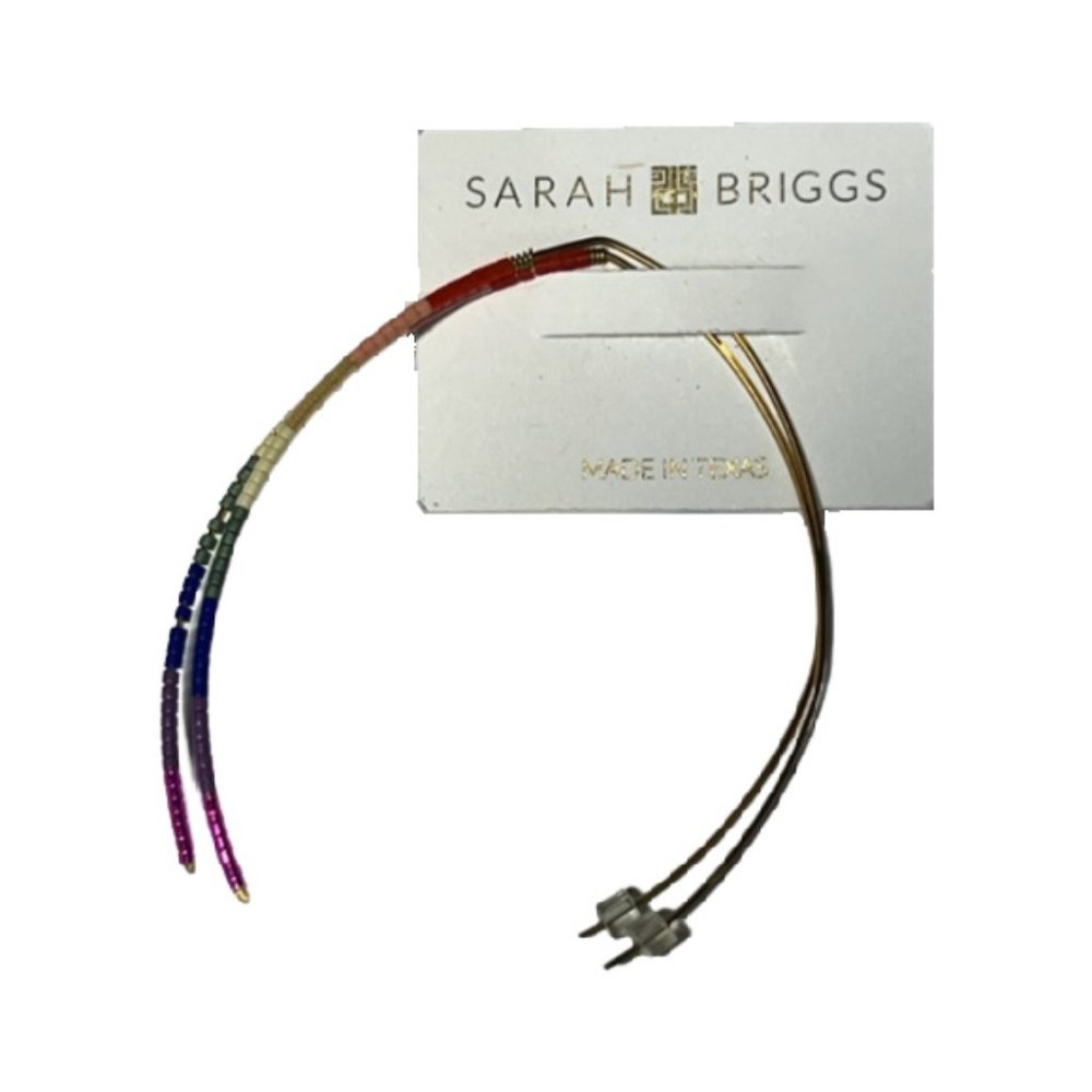Sarah Briggs Large Johnnie Hoop Earrings